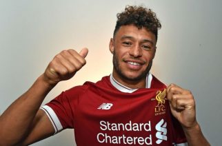 BURTON-UPON-TRENT, ENGLAND - AUGUST 30:  (EXCLUSIVE COVERAGE) (THE SUN OUT. THE SUN ON SUNDAY OUT) Liverpool Unveil New Signing Alex Oxlade-Chamberlain at St Georges Park on August 30, 2017 in Burton-upon-Trent, England.  (Photo by John Powell/Liverpool FC via Getty Images)