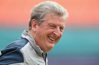MIAMI, FL - JUNE 03:  Manager Roy Hodgson looks on during an England training session at The Sunlife Stadium on June 3, 2014 in Miami, Florida. England are in Florida for warm up matches ahead of the FIFA World Cup Brazil 2014  (Photo by Richard Heathcote/Getty Images)