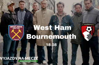 Wyjazd na mecz West Hamu z Bournemouth (przelot, bilety na mecz, nocleg)