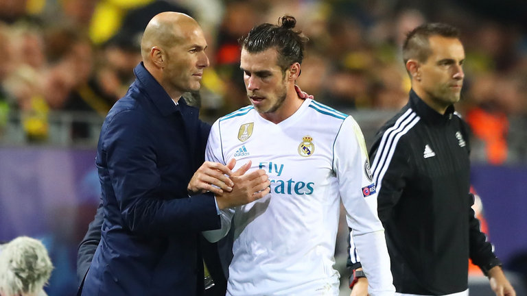 Zinedine Zidane i Gareth Bale