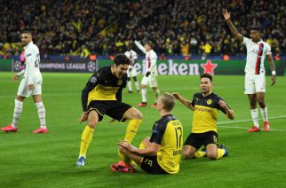 Erling Haaland przyćmił wielkie gwiazdy. Borussia wygrywa z PSG!