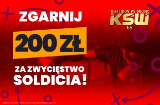 KSW 65. 200 zł za wygraną Soldicia z Chalidowem!