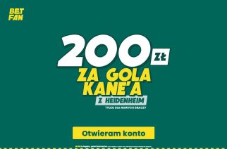 200 złotych za gola Kane’a z Heidenheim